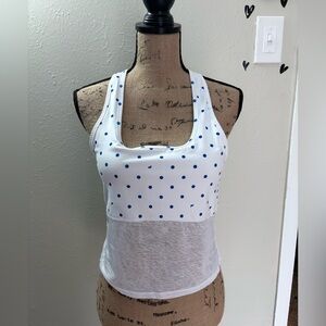 Fabletics Ryan Midi Logo Sports Bra